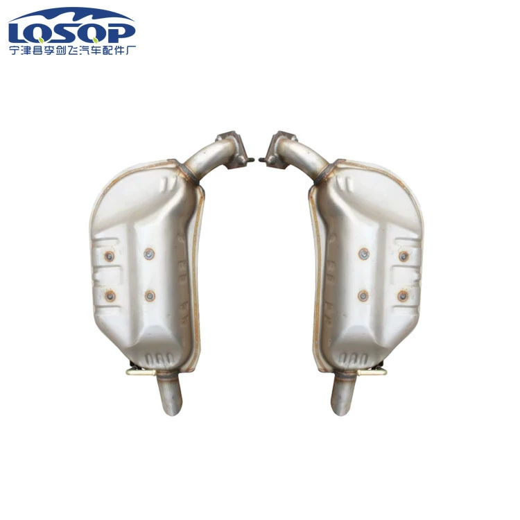 Прямые поставки с завода подходят для средней и задней бесшумной выхлопной трубы Mazda M6 gallop B70 B50