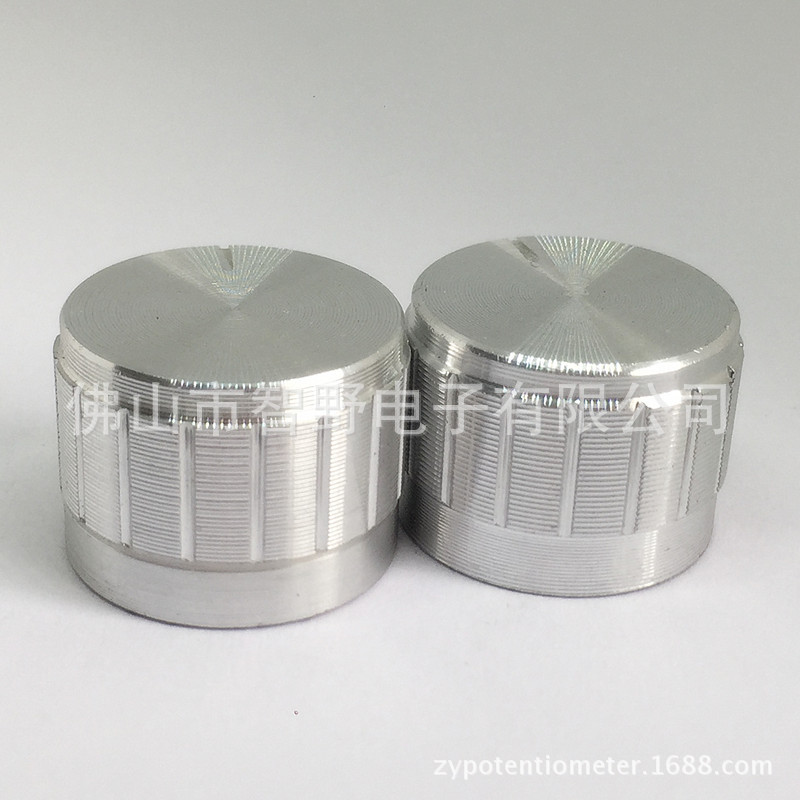 供应铝合金旋钮高13 直径21音量旋钮 电位器旋钮