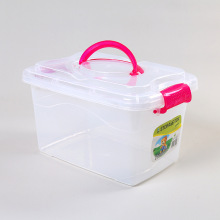 厂家批发双提手彩色整理箱日常日用杂物衣服收纳箱杂物被子收纳箱