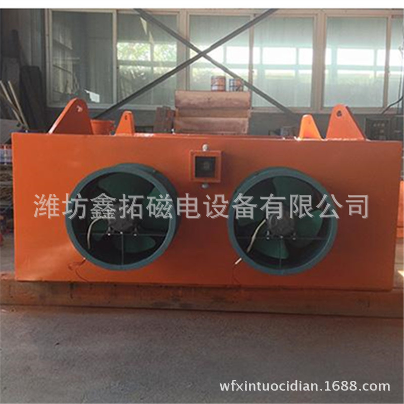 RCDA系列风冷式悬挂电磁除铁器 钢铁水泥厂用风冷式吸铁石分离器