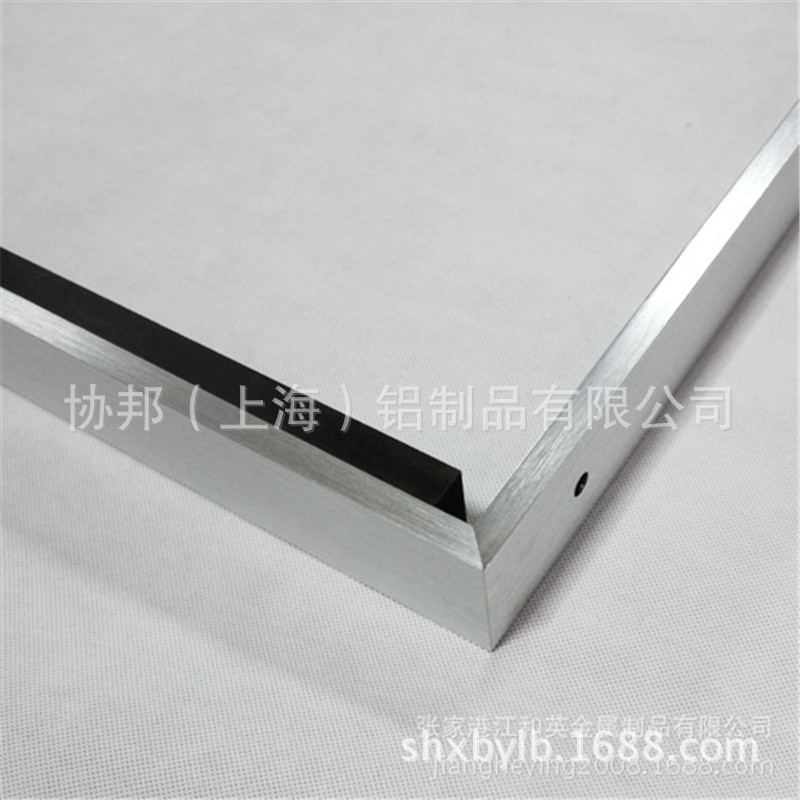 灯具边框铝型材 铝合金灯箱铝型材耐用家具