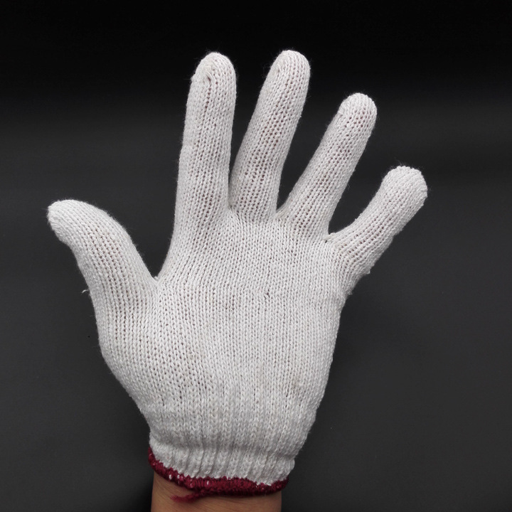H1641 guantes de protección laboral guantes de hilo de algodón Yiwu grandes almacenes al por mayor tienda de dos yuanes al por mayor distribución de dos yuanes