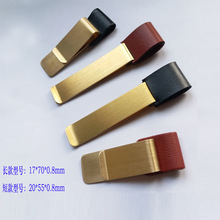 旅行笔记本配件金属笔夹   钱夹饰品  金属书签