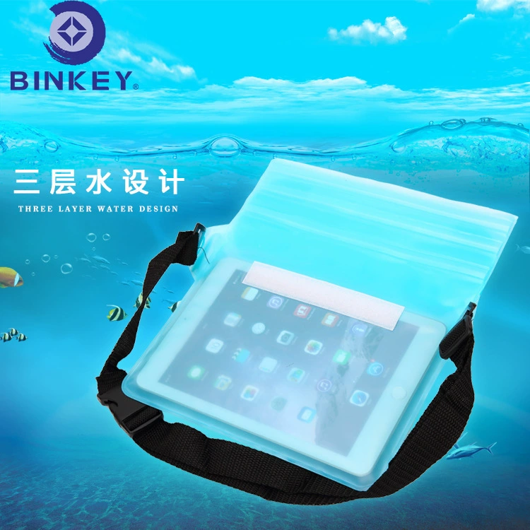 Летняя пляжная сумка из ПВХ для iPad, планшета, большая водонепроницаемая сумка для мобильного телефона, матовая водонепроницаемая поясная сумка для плавания, оптовая продажа
