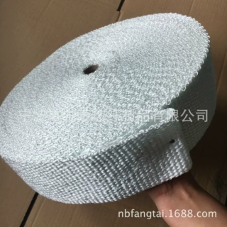 定制优质中碱膨体玻纤带 膨化玻璃纤维带保温带