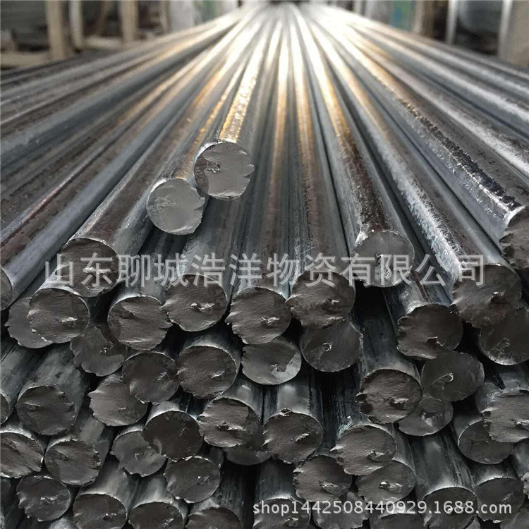 建筑接地引下线生产加工高锌层镀锌圆钢现货供应楼房接地镀锌盘圆