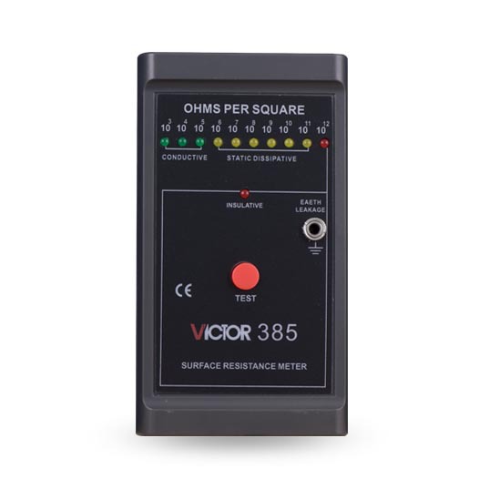 胜利低电阻测试仪VC385 表面电阻测试仪/表面电阻测试器
