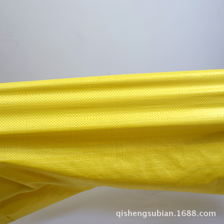 Bolsa de plástico PP amarillo brillante bolsa de piel de serpiente engrosada bolsa de embalaje logística expreso bolsa de grano fábrica directa