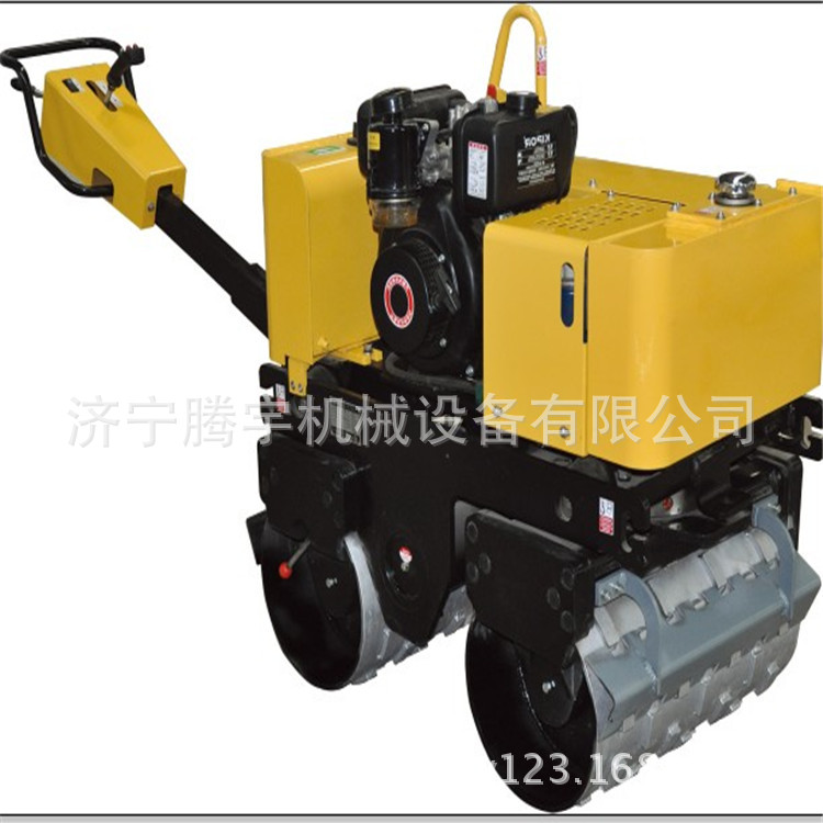 福建泉州TY-635C全液压手扶式压路机，小型双钢轮压路机