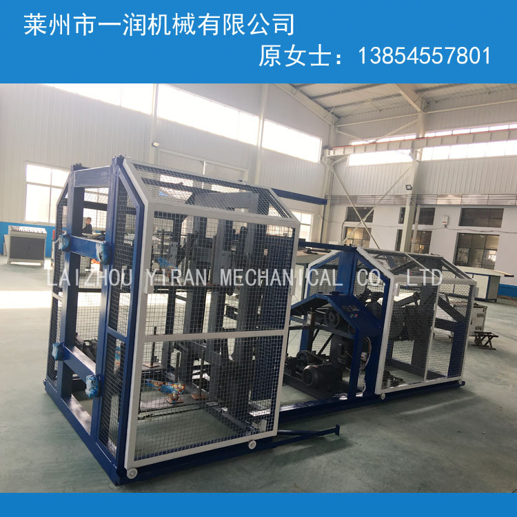 蔬菜大棚吊枝绳：一体式三股扭绳合绳机 黄金绳制绳机厂家直供