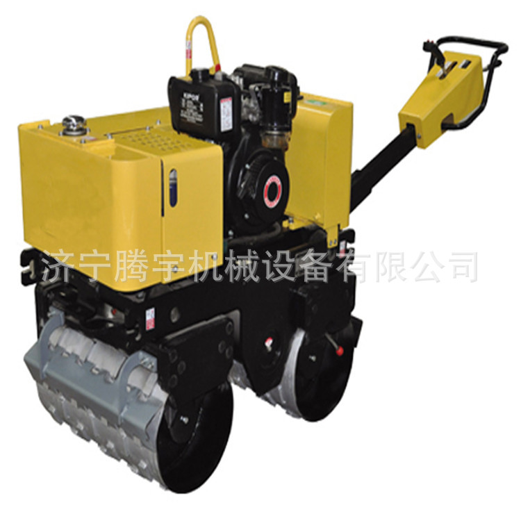 兰州嘉峪关出口产品腾宇机械TY-635C液压转向手扶式压路机