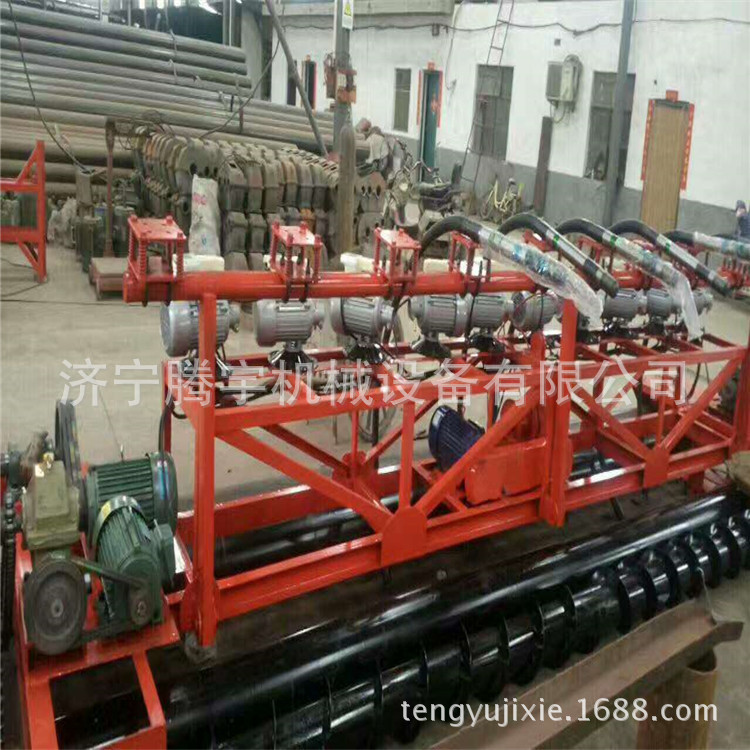 腾宇供应TYPT-4米5个棒排阵摊铺一体机 生产厂家买排振振捣摊铺机