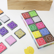 �����ľ�4*4cm��ָ����ɫӡ��DIY��Ƥ��ӡ��ӡ̨20ɫ���b