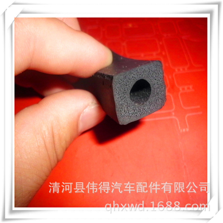 阻燃橡胶条防火密封条发泡方条圆条扁条耐高温硅胶条现货硅胶