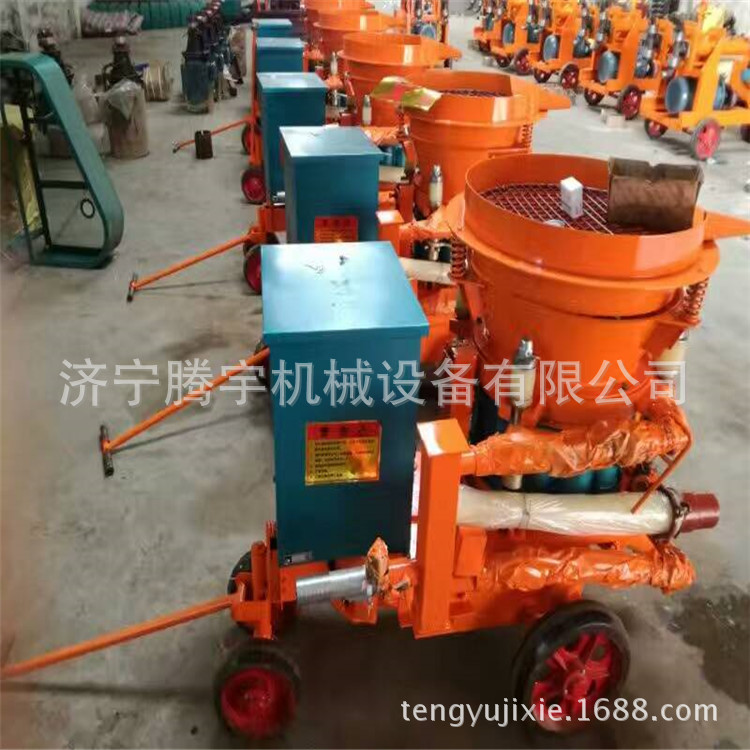 PZ-5B矿用轨轮喷浆机多少钱一台 厂家专业制造混凝土矿用喷浆机价