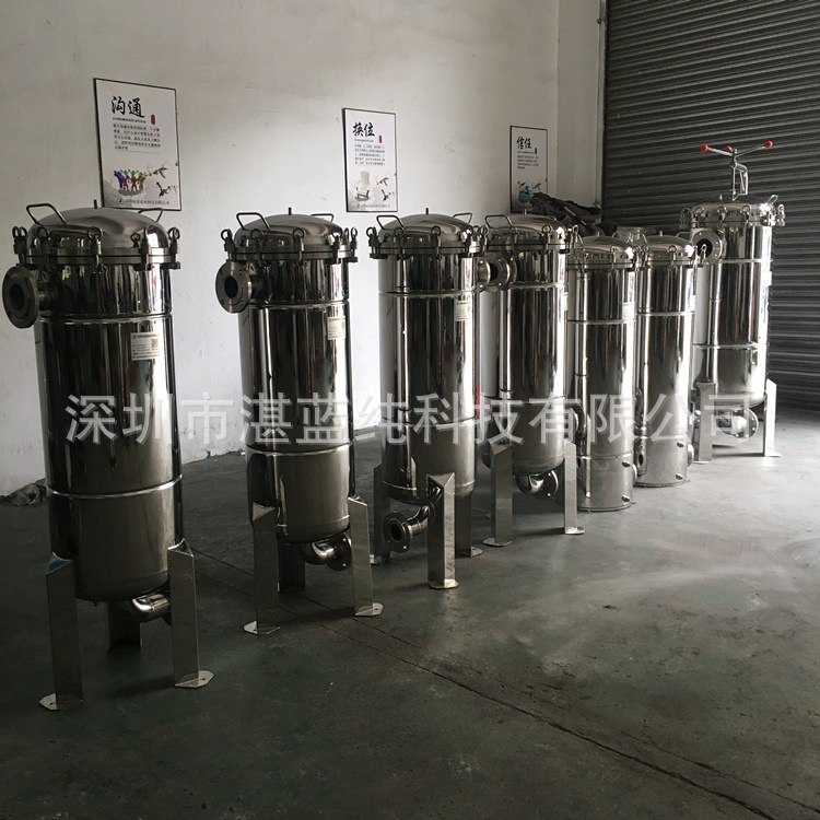 除泥沙过滤袋式过滤器厂家不锈钢袋式2袋袋式滤筒滤芯