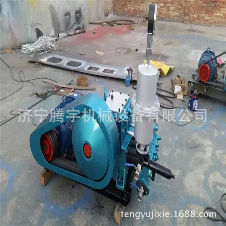 腾宇BW160泥浆泵BW150注浆机厂家注浆泵图混凝土注浆机顶管注浆价