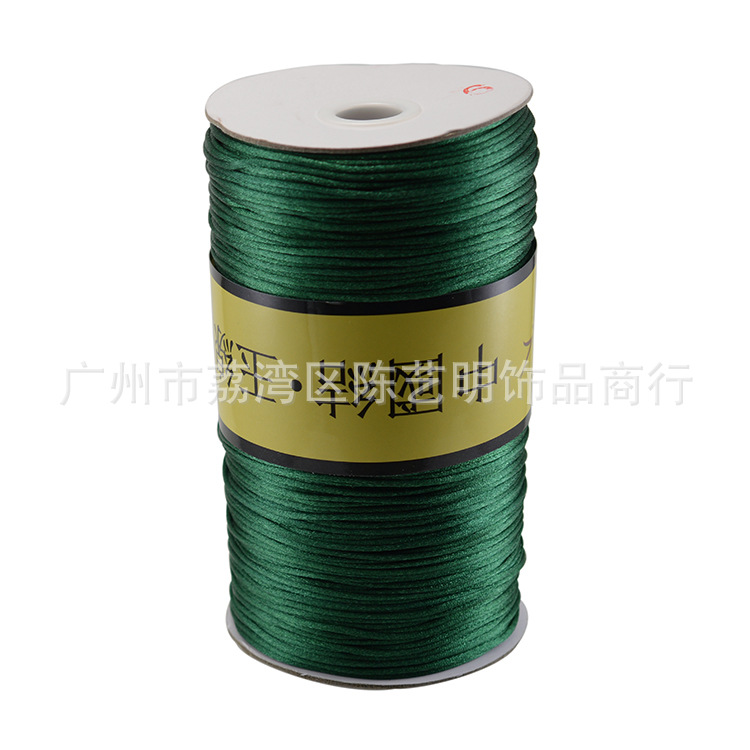 สีเขียวเข้ม / ม้วนใหญ่เส้น7 1.5 (ยาวประมาณ800เมตร)