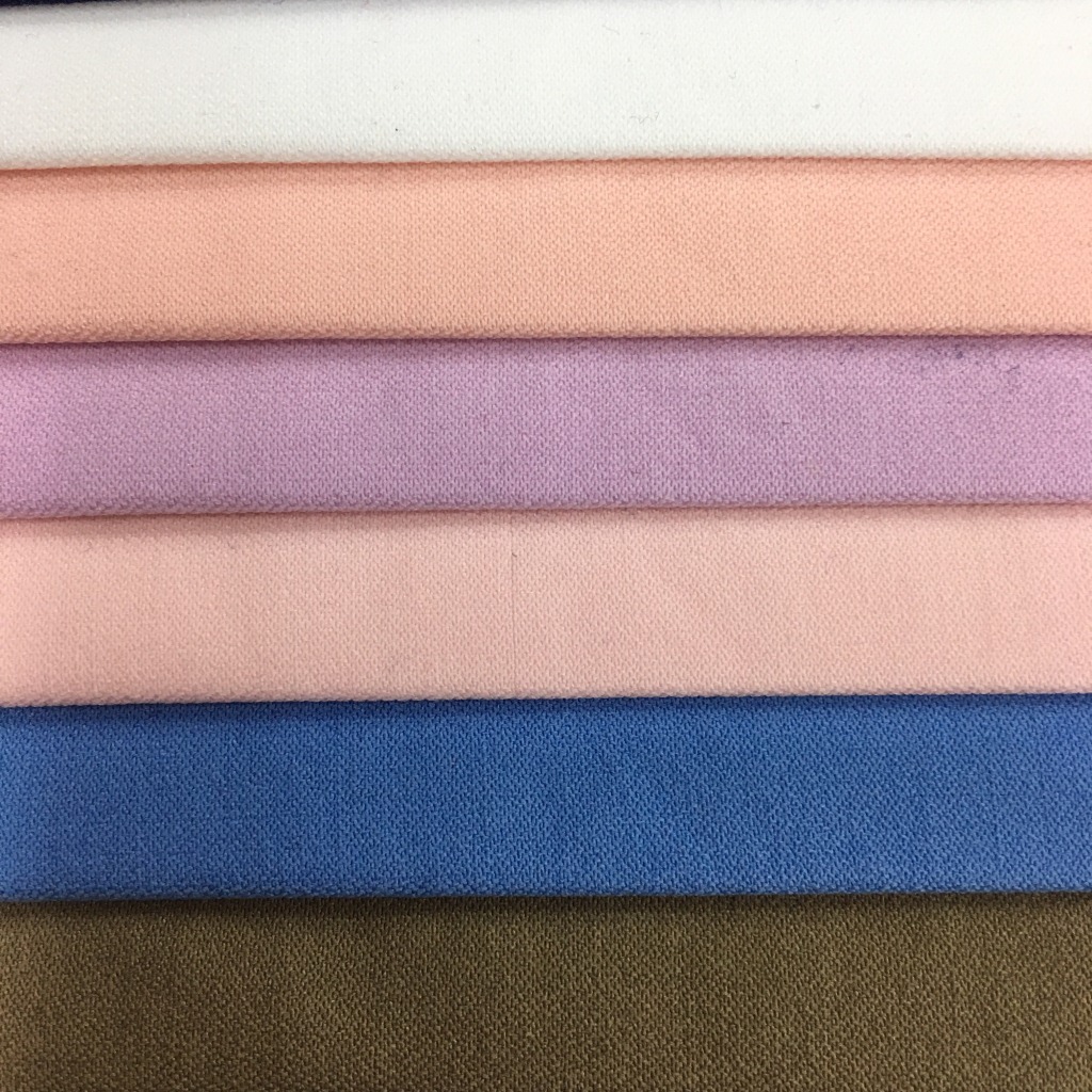 现货16支破卡直弹罗缎弹力裤面料棉锦柔软高弹编织中厚色织