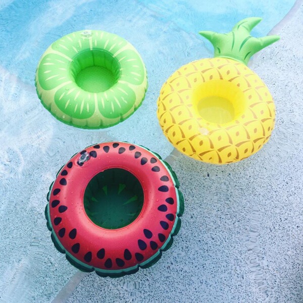 Spot Fire Bird Fruit Watermelon Lemon Pineapple Cup Badwater Cushion…