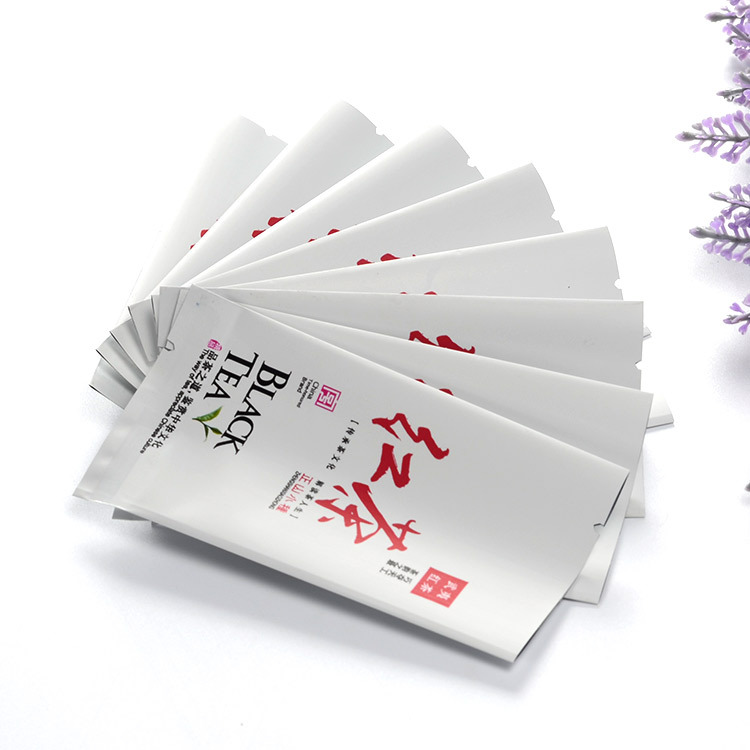 批发花草茶包装袋 精美茶叶包装袋 塑料薄膜自封自立茶叶袋Logo