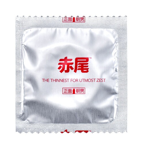 [Single shot will not be shipped] Redtail Condoms Hyaluronic Acid Platinum Family Planning Supplies Condoms