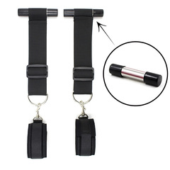 Adult novelty toys and accessories, alternative couple's bondage straps, restraint harnesses, door handcuffs, keychain handcuffs, wholesale