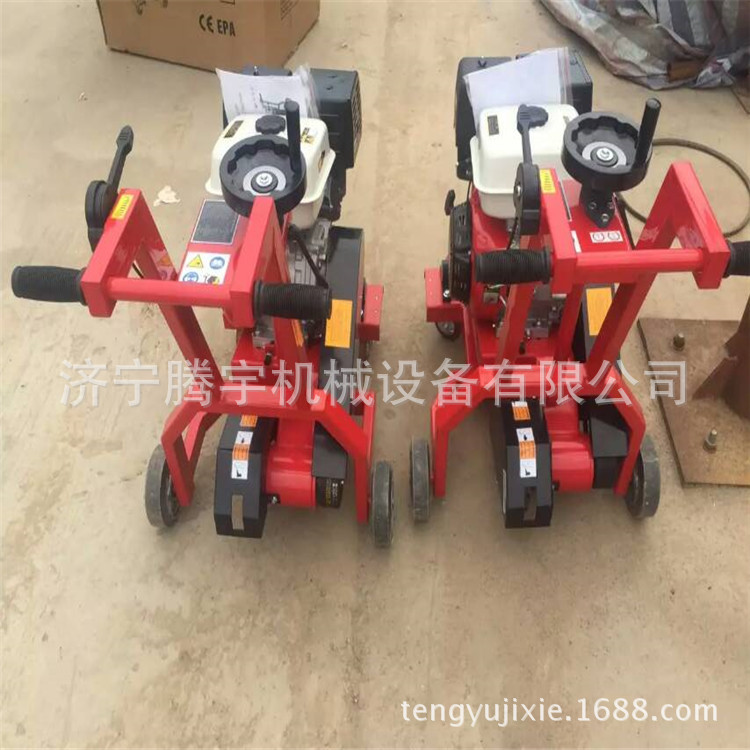 品牌沥青水泥路面开槽机济宁厂家生产马路开槽机混凝土路面刻槽机
