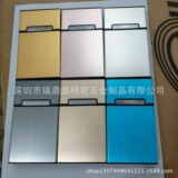 Металлический матовый портсигар, алюминиевый сплав