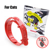 Pet Beibei Pet Faste Flea Circle Red Dog Red Dog Removal Cat with Flea Circle Cat Cat Cat Flesh Ending Circle