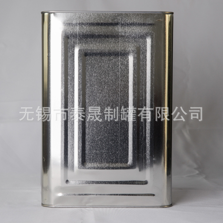 批发18L马口铁0.32mm厚度油漆方桶化工桶方形胶水稀释剂马口铁桶