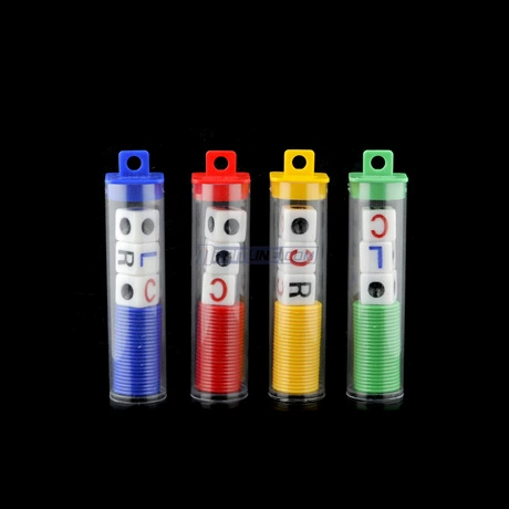 Трансграничная поставка левой, средней и правой забавных игральных костей, английская версия, трубка с чипами LCR, четыре цвета