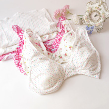 日单棉文胸套装 外单棉孕妇内裤高腰批发棉质透气舒适美胸