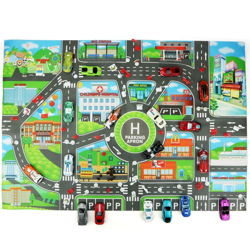 Игрушка, парковка, карта, для импорта, Aliexpress, Amazon, английская версия