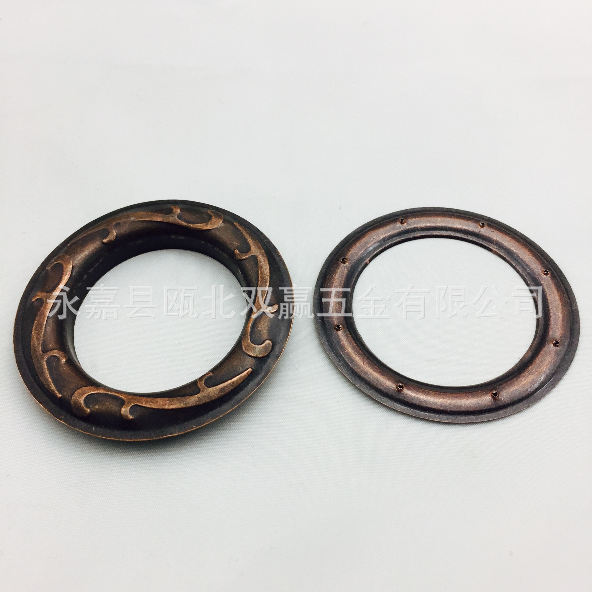 厂家直销印花 窗帘鸡眼窗帘环扣 4000#蓬布圈窗帘配件五金环扣