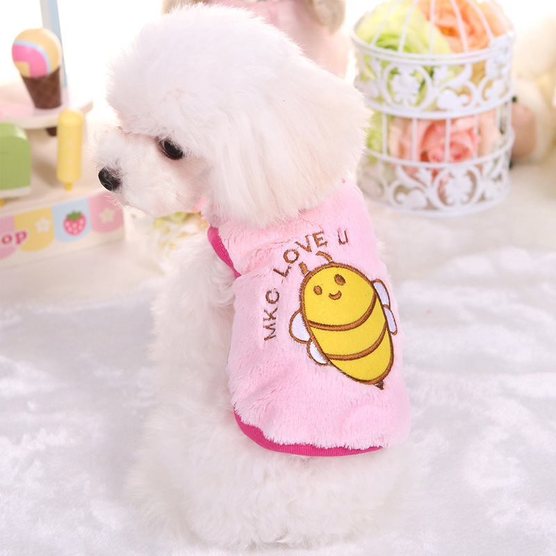 Nueva mascota perro Teddy VIP York verano Super pequeño perro leche perro ropa al por mayor ropa de cachorro