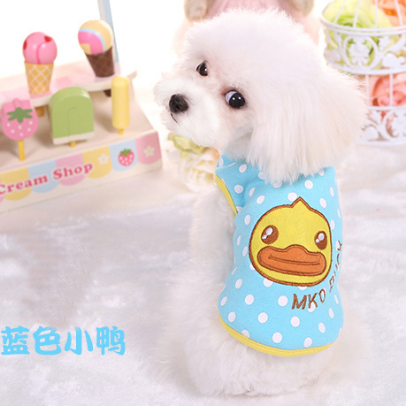 Nueva mascota perro Teddy VIP York verano Super pequeño perro leche perro ropa al por mayor ropa de cachorro