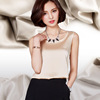 Summer fashionable solid top sleevless, vest, Korean style, European style