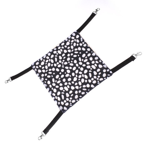 Cat hammock double layer thickened warm cotton hanging nest hanging lambswool cat nest parrot hamster hammock cotton nest