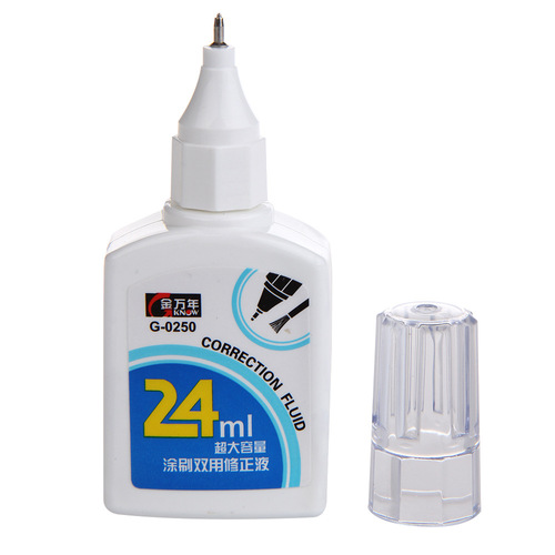 [Dual use for painting and brushing] 28ml correction fluid large capacity student correction fluid typo and handwriting elimination fluid correction pen
