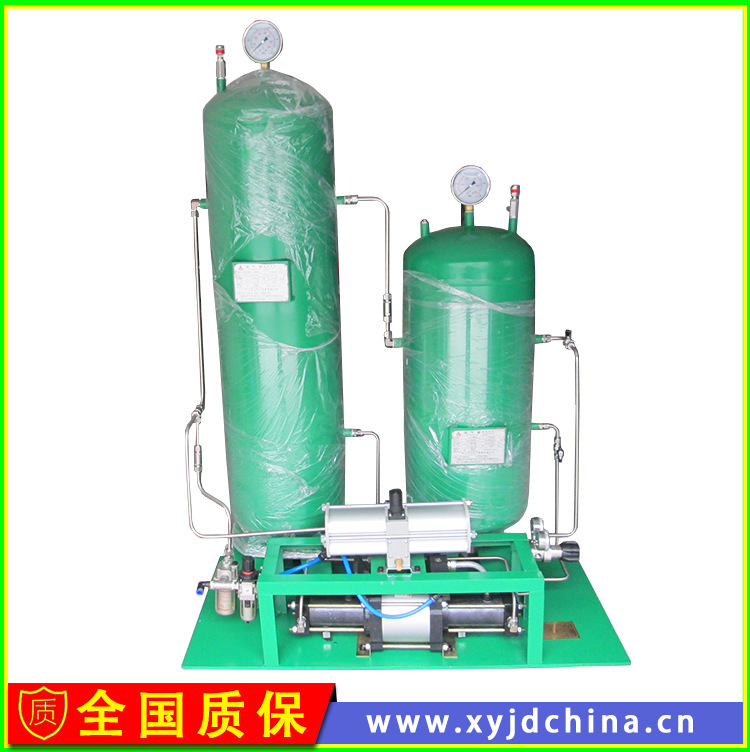 空气增压泵制造空气氮气增压设备4mpa高压大流量空气增压系统价格