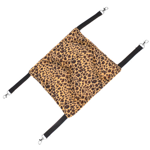 Cat hammock double layer thickened warm cotton hanging nest hanging lambswool cat nest parrot hamster hammock cotton nest