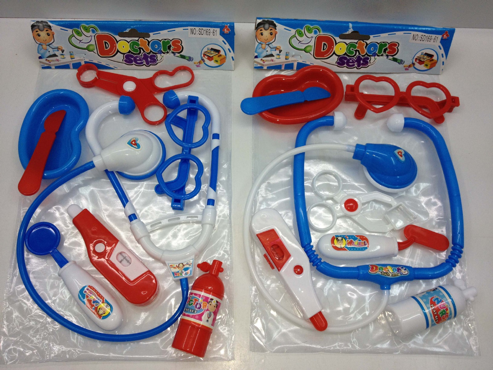 Chica estetoscopio set Boy inyección al por mayor médico captura semana traje 8 play casa fábrica directa equipo médico lote