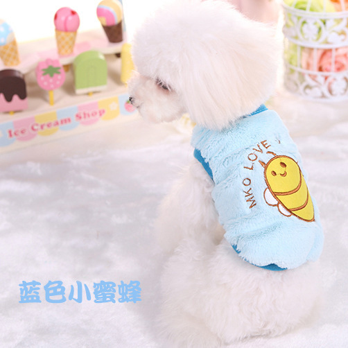 Nueva mascota perro Teddy VIP York verano Super pequeño perro leche perro ropa al por mayor ropa de cachorro