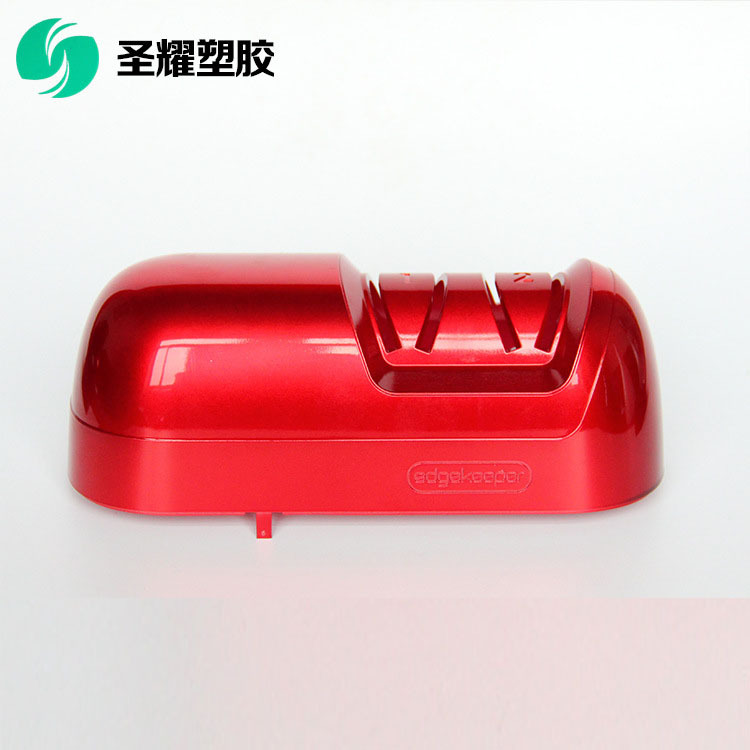 宁波无尘自动喷漆 磨刀机透明红喷漆处理 外壳表面喷漆