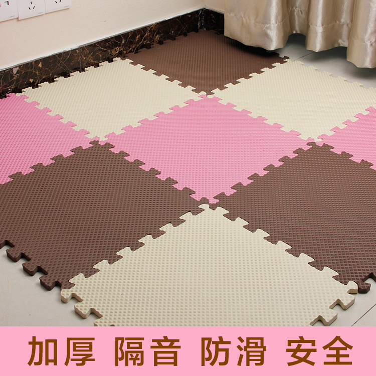 Wholesale Foam Floor Mat 60*60 Kidsren's Puzzle Splicing Floor Mat Large Thickeneded Baby Crawling Mat 30cm