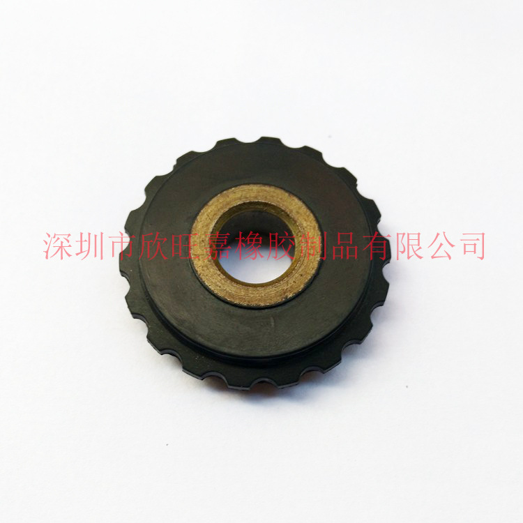 胶包铁垫片NBR HNBR材质铁片包胶密封件氟胶包铁件包铝件