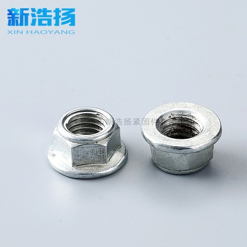 GB6187 flange iron sheet self-locking nut all-metal flange locking flange anti-loosening metal sheet self-locking nut