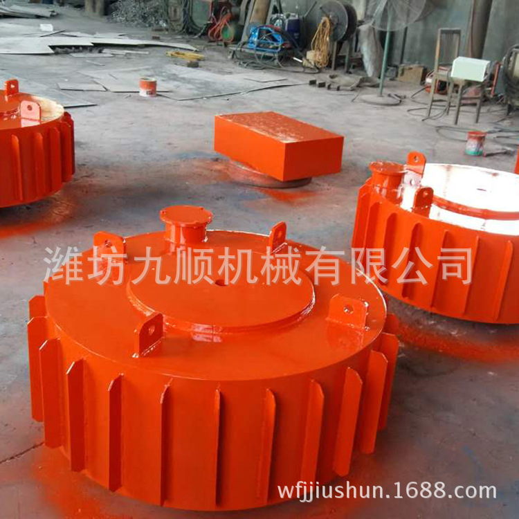 厂家盘式电磁除铁器 自动除铁强磁组合干式除铁器 悬挂式除铁器