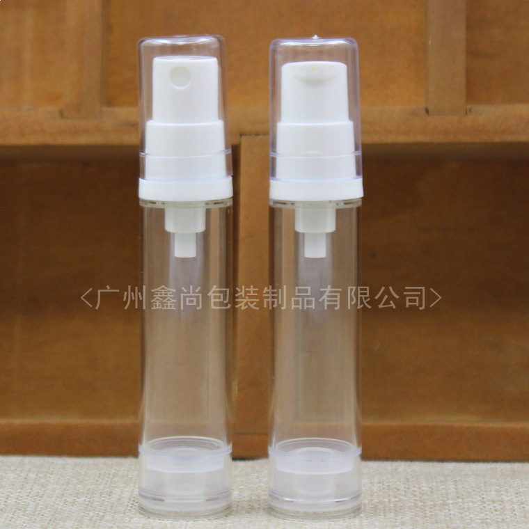 透明塑料真空瓶l化妆品乳液爽肤水喷雾按压嘴瓶精华原液分装空瓶